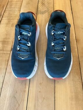 HOKA One One Blue Elevon 2 Running Shoes Size Women 8 (1106478)